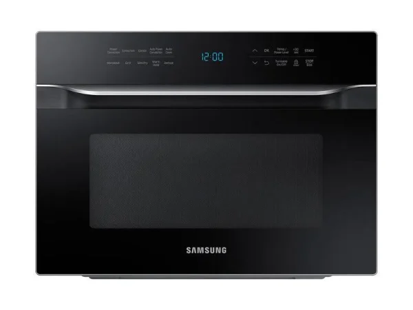 Samsung - 1.2 Cu. ft. Countertop Convection Microwave with PowerGrill - Black