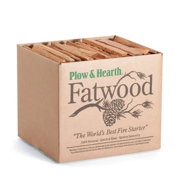 Plow & Hearth Fire-Starter Pre-Split Kindling, 10lb Box