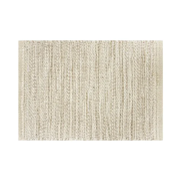 Better Homes & Gardens Woven Jute and Chenille - Ivory/ Natural - Table Placemat - 14 inchx19 inch, Size: 14 inch x 19 inch