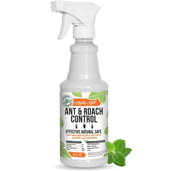 Mighty Mint 15-fl oz Ant and Roach Control Peppermint Spray Organic Natural Ant Killer Trigger Spray | CS-15