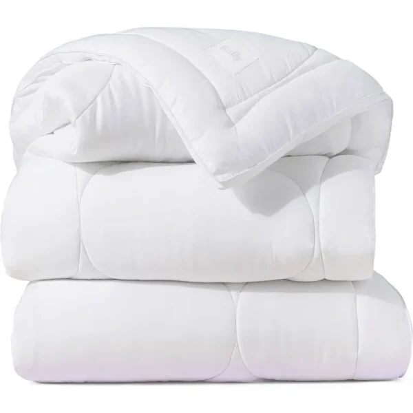 Buffy Twin/Twin Extra Long Cloud Comforter - White