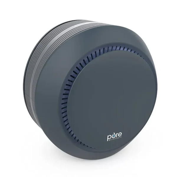 Pure Enrichment - PureZone Halo True HEPA Air Purifier - Graphite