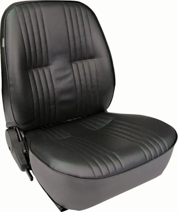 Procar by Scat 80 - 1400 - 51R LOWBACK Series 1400 Black Vinyl Right Recliner Seat