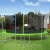 Round with Basket ball protect triangular
