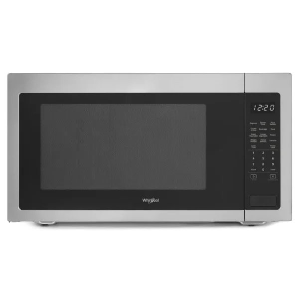 Whirlpool Countertop Microwave - 2.2 Cu. ft. Black Stainless Steel