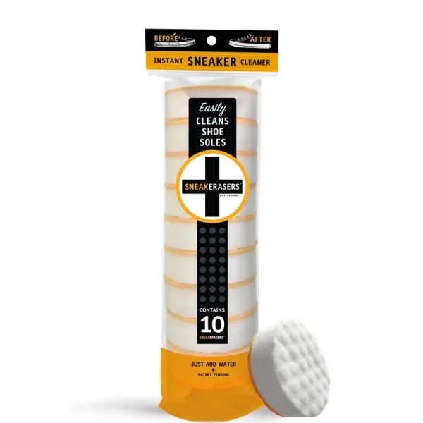 SneakErasers Sneak Eraser Sneaker Cleaner - 10 ct