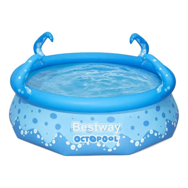 Bestway - H2ogo! 9' x 30" Octopool Inflatable Spray Swimming Pool for Kids