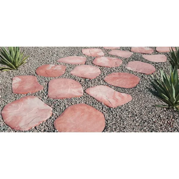 El Paso Sedonastone Irregular Concrete Stepping Stone Pathway Pack (32-Piece)