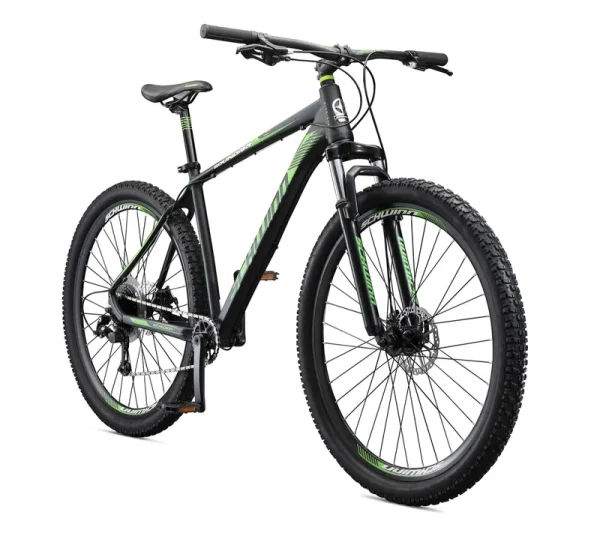 29-in. Boundary Mens Mountain Bike. Black and Green