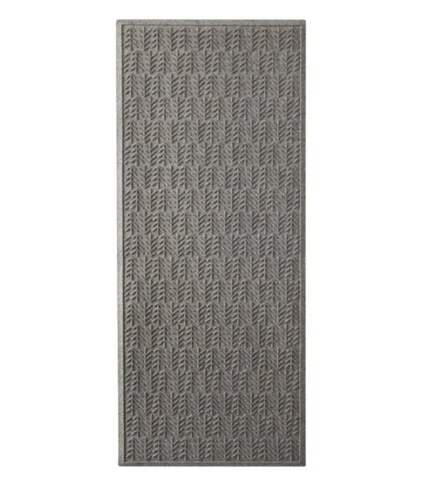 Everyspace Recycled Waterhog Runner, Trees Medium Gray Medium, Rubber | L.L.Bean