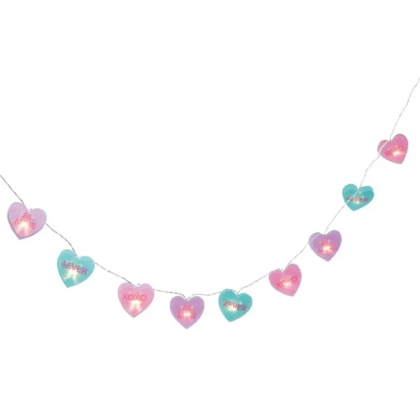 Conversation Hearts String Lights - Home Decor - 1 Piece, 13933356