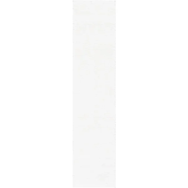 Safavieh 2 x 9 ft. Tahoe Shag Contemporary Runner Area Rug, White