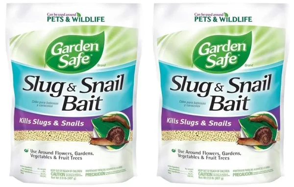 Garden Safe Slug & Snail aCUGZ Bait Hg-4536, 2 lb 2 Pack