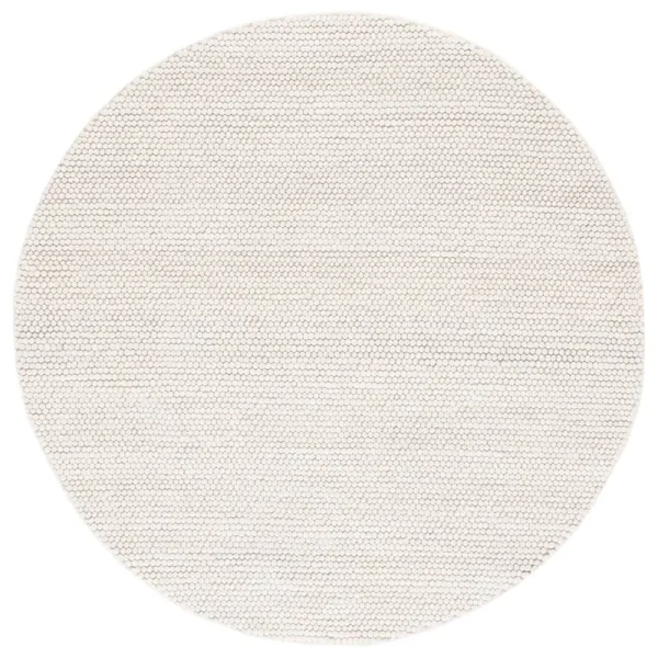Elle Handmade Ivory Rug Birch Lane Rug Size: Round 6'