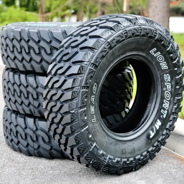 Set of 4 Leao Lion Sport MT 285/75R16 126/123Q E 10 Ply M/T Mud Light Truck Tires