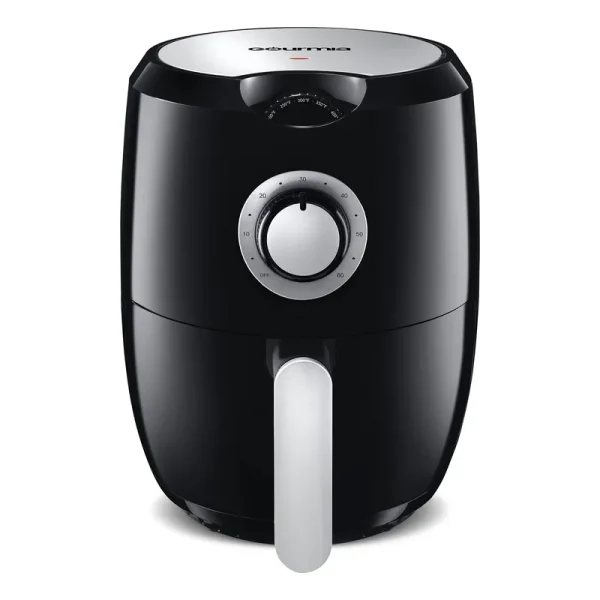 Gourmia Air Fryer with Dishwasher Safe Basket - Black - 2.2 qt