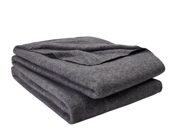 Mainstays Super Soft Fleece Bed Blanket, Gray, Full/Queen