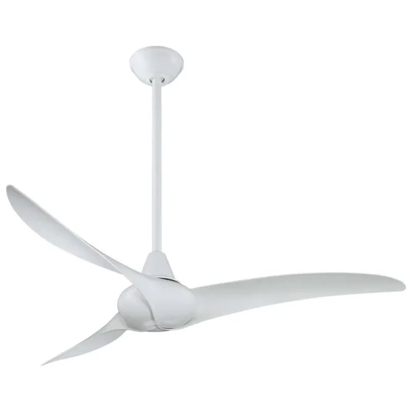 Minka-Aire Wave 52" Ceiling Fan - White - White Blades