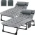 2 Pack (Black Cot & Black/Gray Mattress)