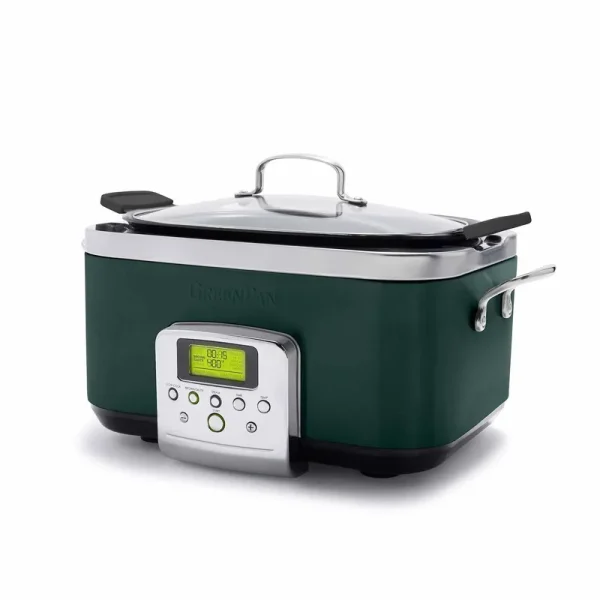 GreenPan Elite 6-Quart Slow Cooker - Ponderosa Pine