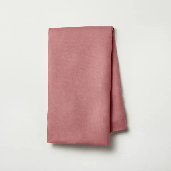 Linen Body Pillow Cover Rose - Casaluna
