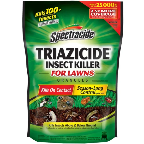 Spectracide 20 lb. Triazicide Insect Killer for Lawns Granules