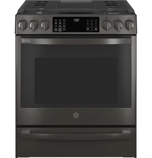 GE APPLIANCES PGS930BPTS Slide in Gas Range