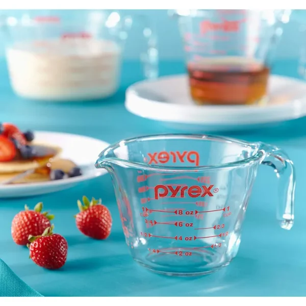 Pyrex 3-Piece Glass Measuring Cup Set