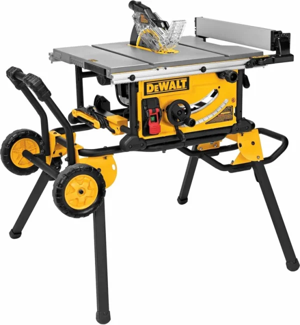 DeWalt DWE7491RS 10" Jobsite Table Saw & Rolling Stand