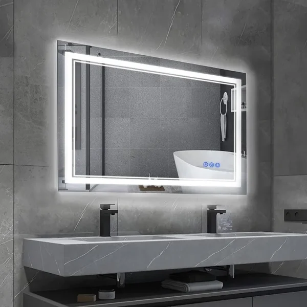 Hedwige Timing Function LED Anti-Fog Bathroom / Vanity Mirror Brayden Studio Size: 24" x 32"