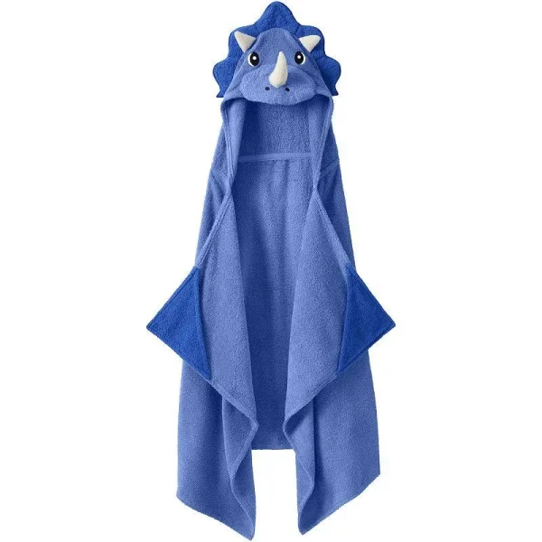 Lands' End Kids Hooded Towel, Triceratops