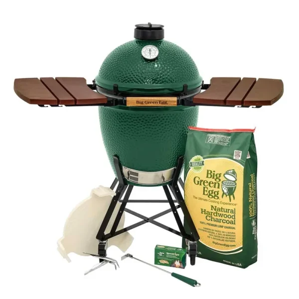 Large Big Green Egg in A Nest with Composite Mates Package