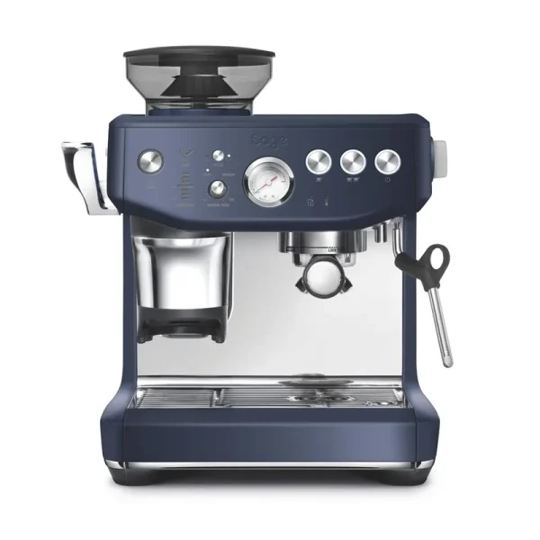 Breville - The Barista Express Impress Espresso Machine - Damson Blue