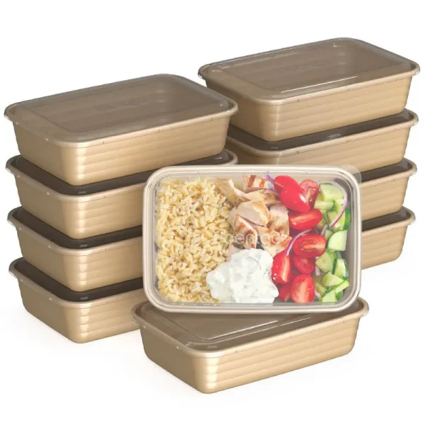 Bentgo Prep 1-Compartment Container - Gold - 10pk