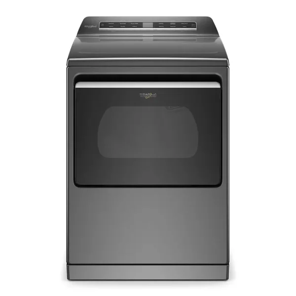 Whirlpool 7.4 cu ft Chrome Shadow Electric Top Load Clothes Dryer