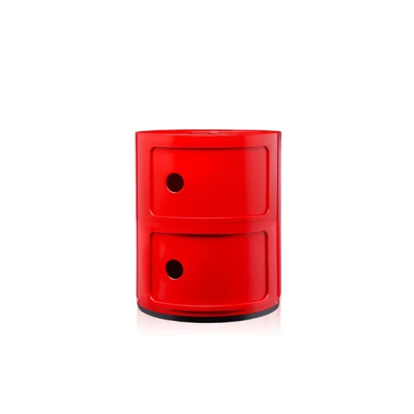 Kartell Componibili Storage Unit 2 Modules Red