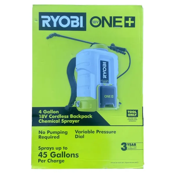 One+ 18V Cordless Battery 4 gal. Backpack Chemical Sprayer (Tool Only)