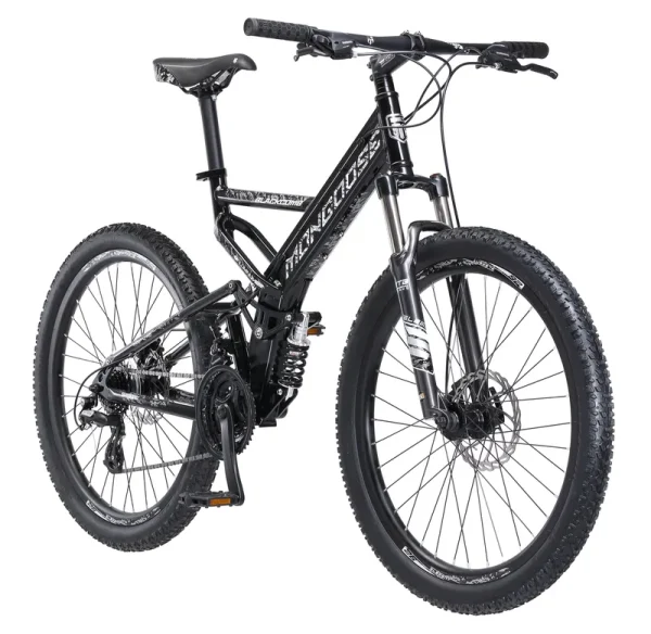 Blackcomb Mountain Bike. 26-inch wheels. 24 speeds. Black. Men's