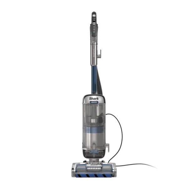 Shark AZ2000 Upright Vacuum Vertex DuoClean PowerFins Powered Lift-Away Self-Cleaning Brushroll and HEPA Filter, 1 Quart Dust Cup Capacity, Blue