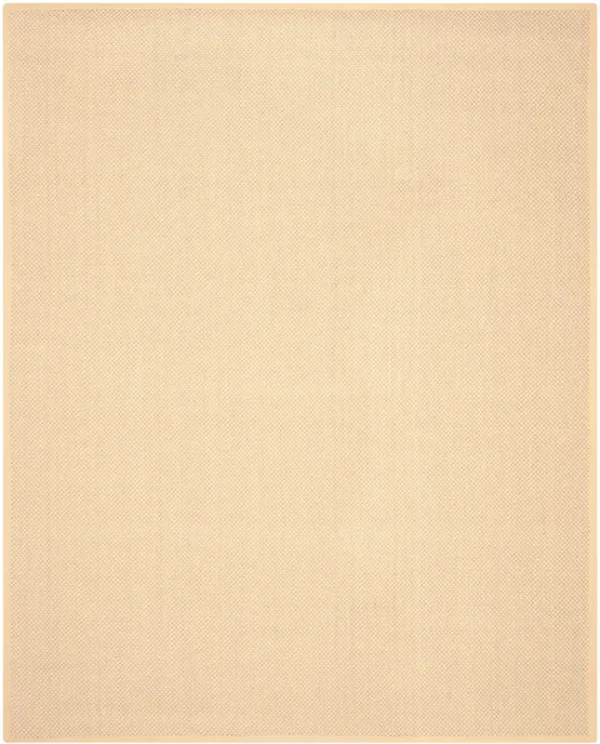 Safavieh Natural Fiber NF443A Maize/Wheat 11' x 15' Area Rug