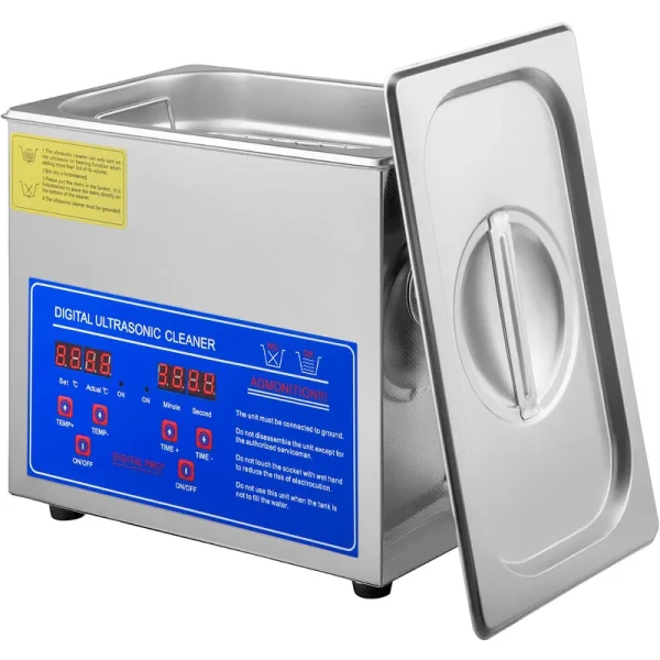 VEVOR Commercial Ultrasonic Cleaner 3L Heated Ultrasonic Cleaner with Digital Timer Jewelry