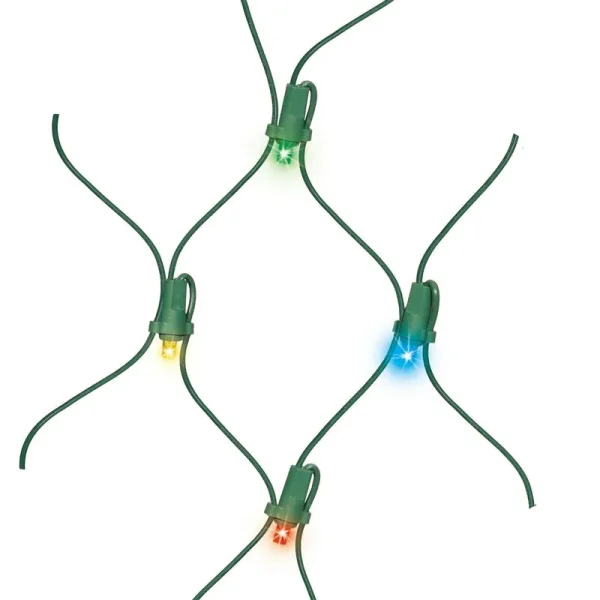 Holiday Time 150-Count LED Multicolor Net Lights