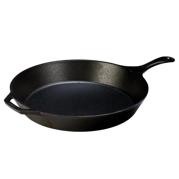 Lodge L14SK3 Pre-Seasoned Skillet, Black, 15-1/4"