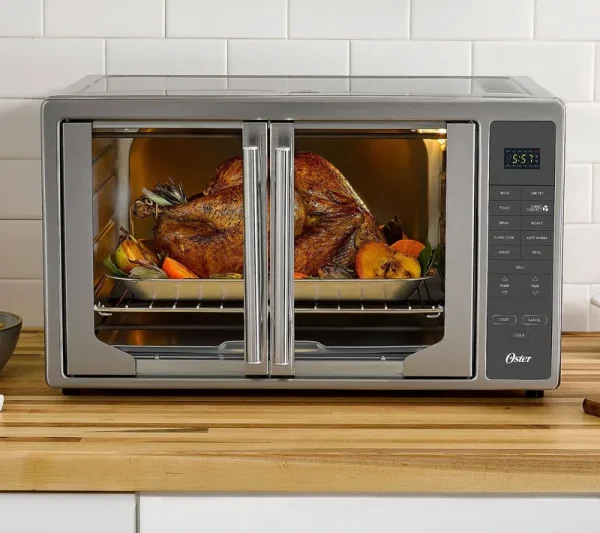 Oster XL 11-in-1 Digital French Door Air FryOven with Grill ,Stainless