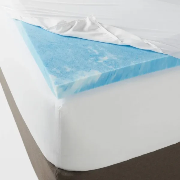 Full 2" Cool Touch Memory Foam Mattress Topper - Threshold