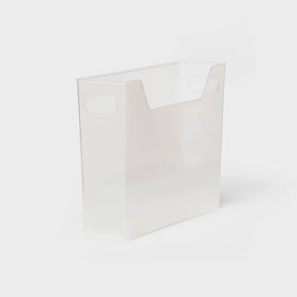 Small Multipurpose Storage Bin Clear - Brightroom