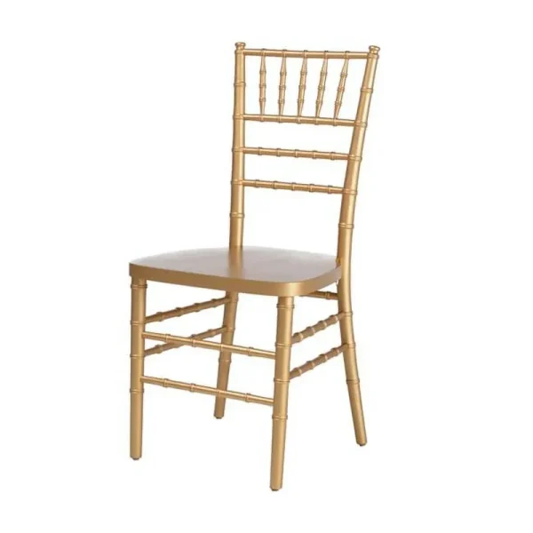 Wood Chiavari Chair Gold