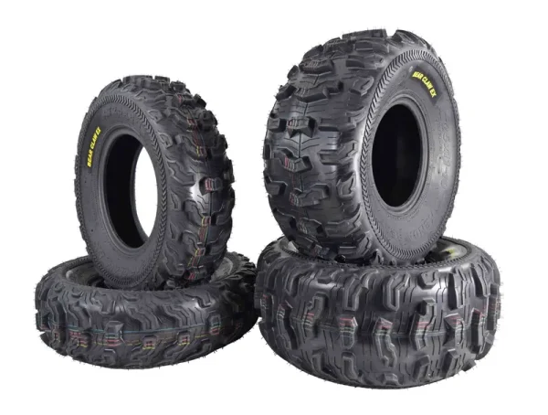 Kenda Bear Claw EX (2) 25x8 - 12 Front & (2) 25x11 - 10 Rear ATV 6 PLY Tires 4 Pack Set