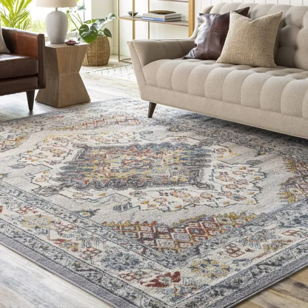 Flatiron Oriental Gray Area Rug Langley Street Rug Size: Rectangle 5'2" x 7'