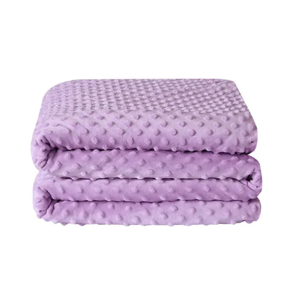 Swift Home Weighted Blanket with Removable Cover -5 lbs Lavender